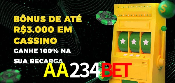 AA234BET melhor bônus de depósito